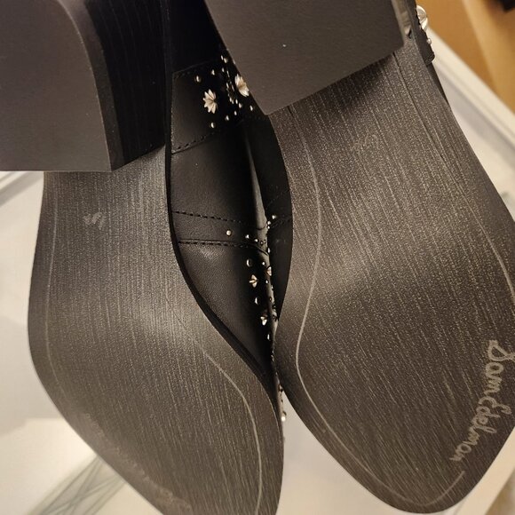 Sam Edelman Black Leather "Brian" Ankle Western Boots. NIB. Size 6.5 - Picture 8 of 11